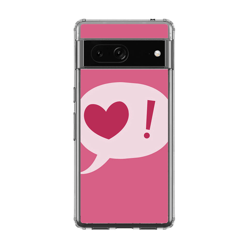 Love Pink Google Pixel 7 Case