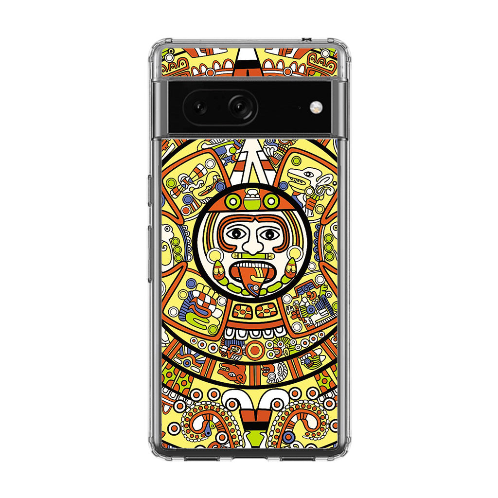 Mayan Calendar Google Pixel 7 Case