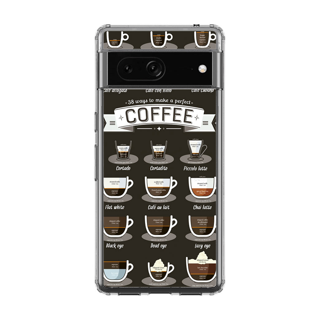 OK, But First Coffee Google Pixel 7a Case