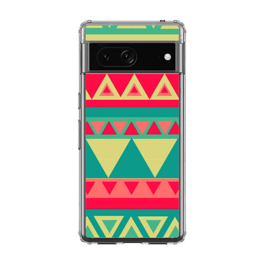 Old Aztec Pattern Google Pixel 7a Case