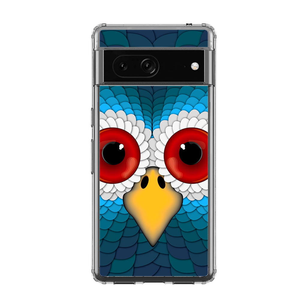 Owl Art Google Pixel 7 Case