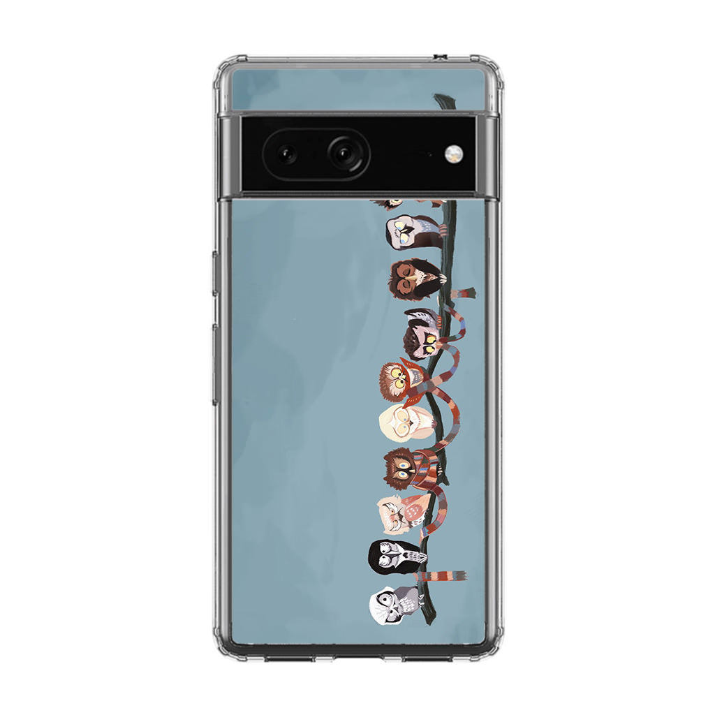 Owls on The Branch Google Pixel 7 Case