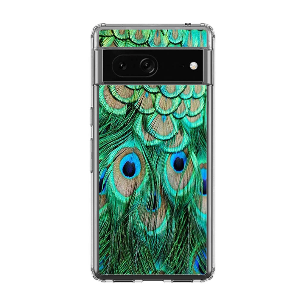 Peacock Feather Google Pixel 7 Case