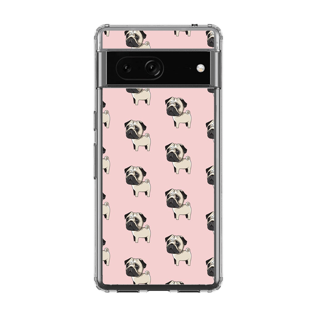 Pugs Pattern Google Pixel 7 Case