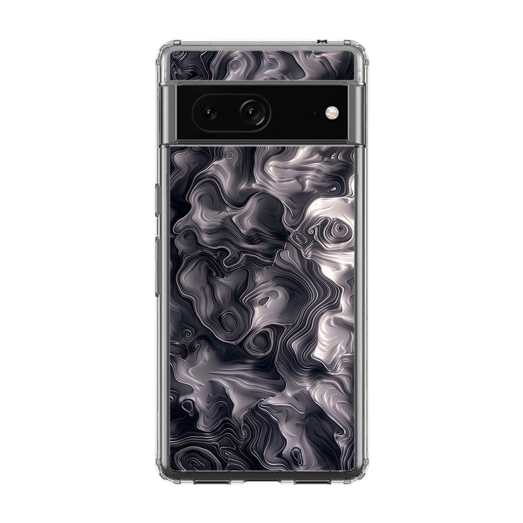 Quicksilver Abstract Art Google Pixel 7 Case