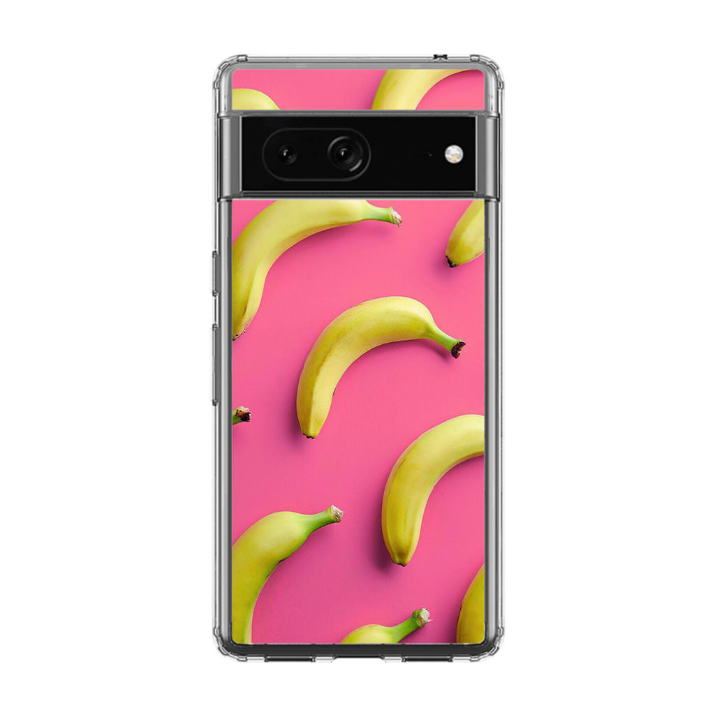 Real Bananas Fruit Pattern Google Pixel 7 Case