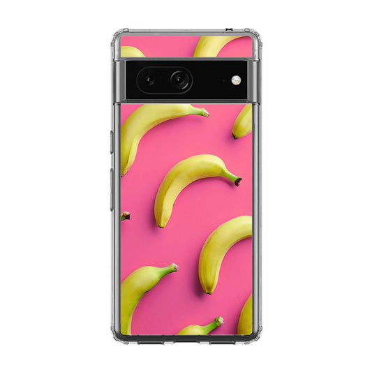 Real Bananas Fruit Pattern Google Pixel 7a Case