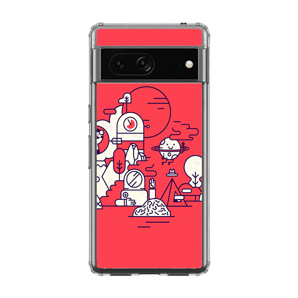 Red Planet Google Pixel 7 Case