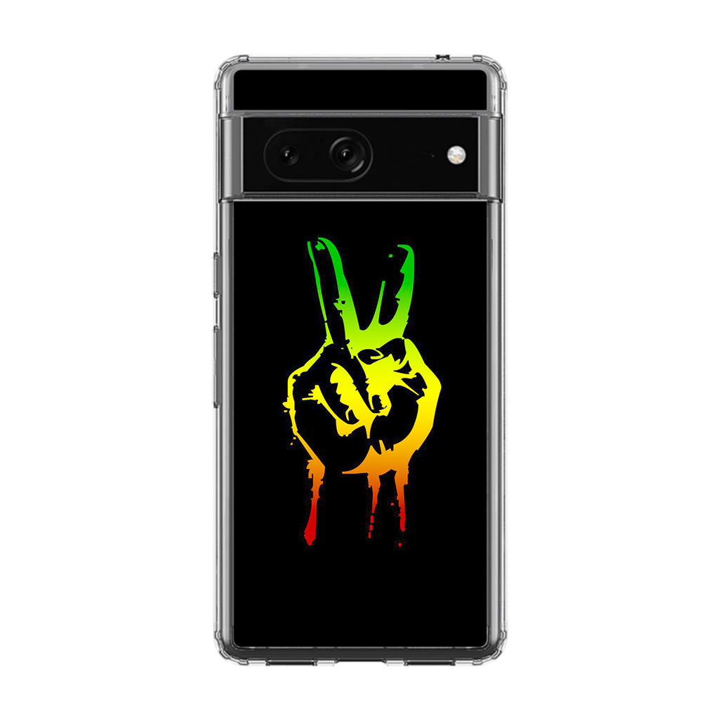 Reggae Peace Google Pixel 7a Case