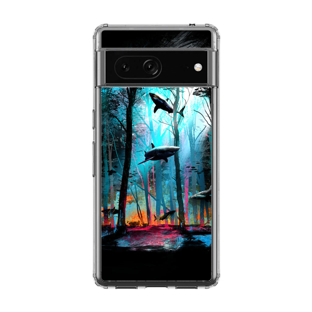 Shark Forest Google Pixel 7 Case