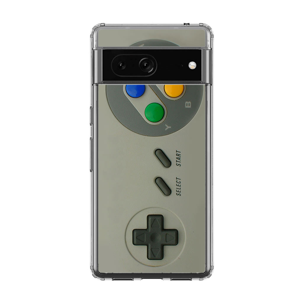 Silver Console Controller Google Pixel 7 Case