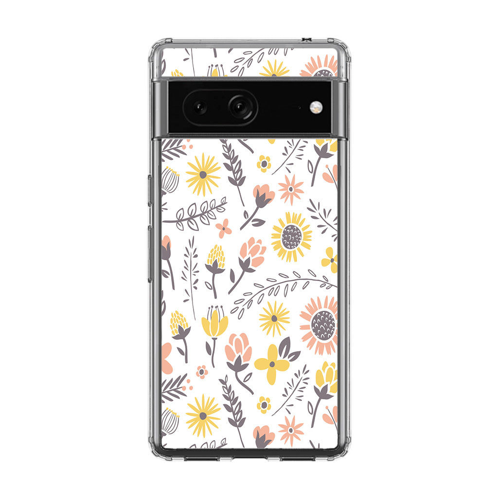 Spring Things Pattern Google Pixel 7 Case