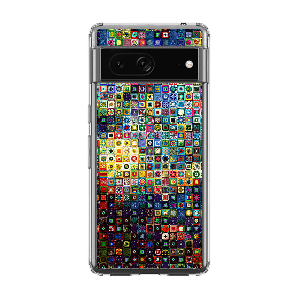 Starry Night Tiles Google Pixel 7 Case