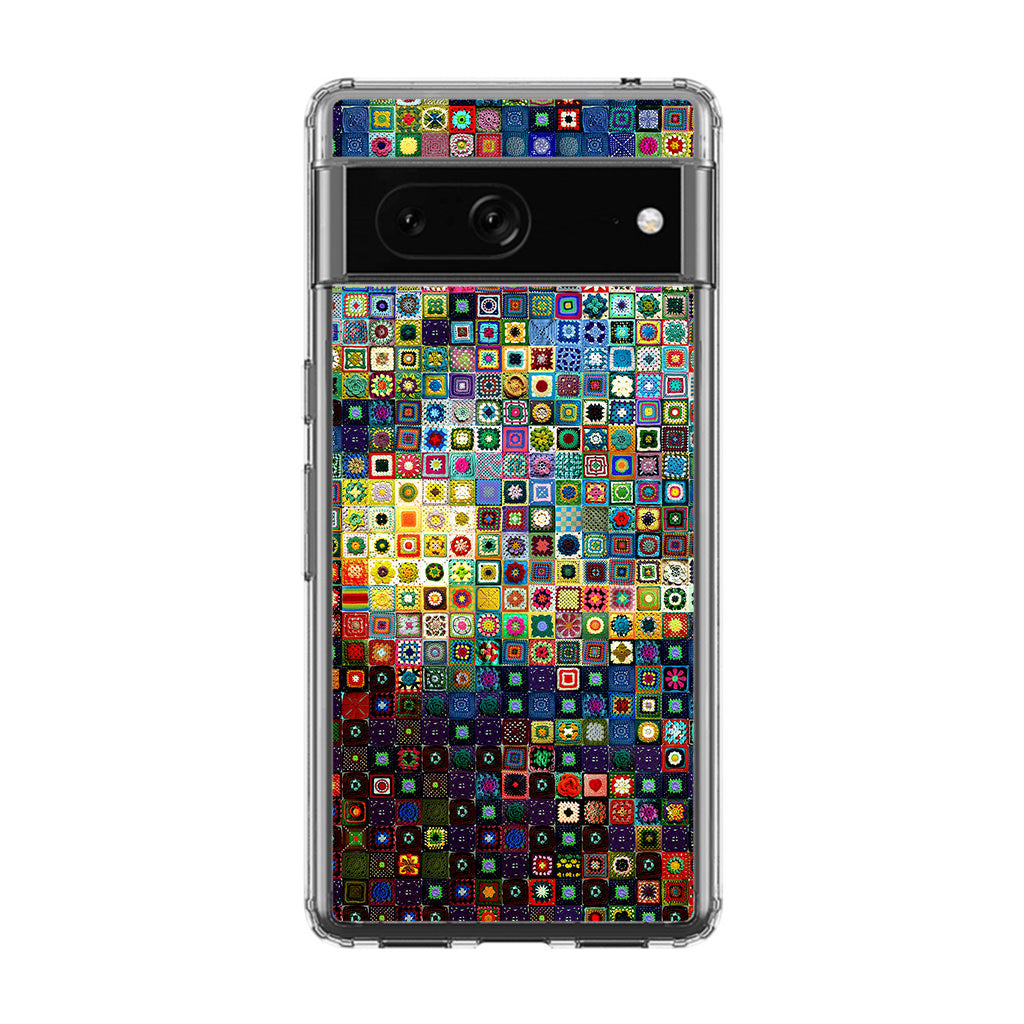 Starry Night Tiles Google Pixel 7a Case