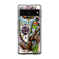 Sugar Skull Owl Tattoo Google Pixel 7a Case