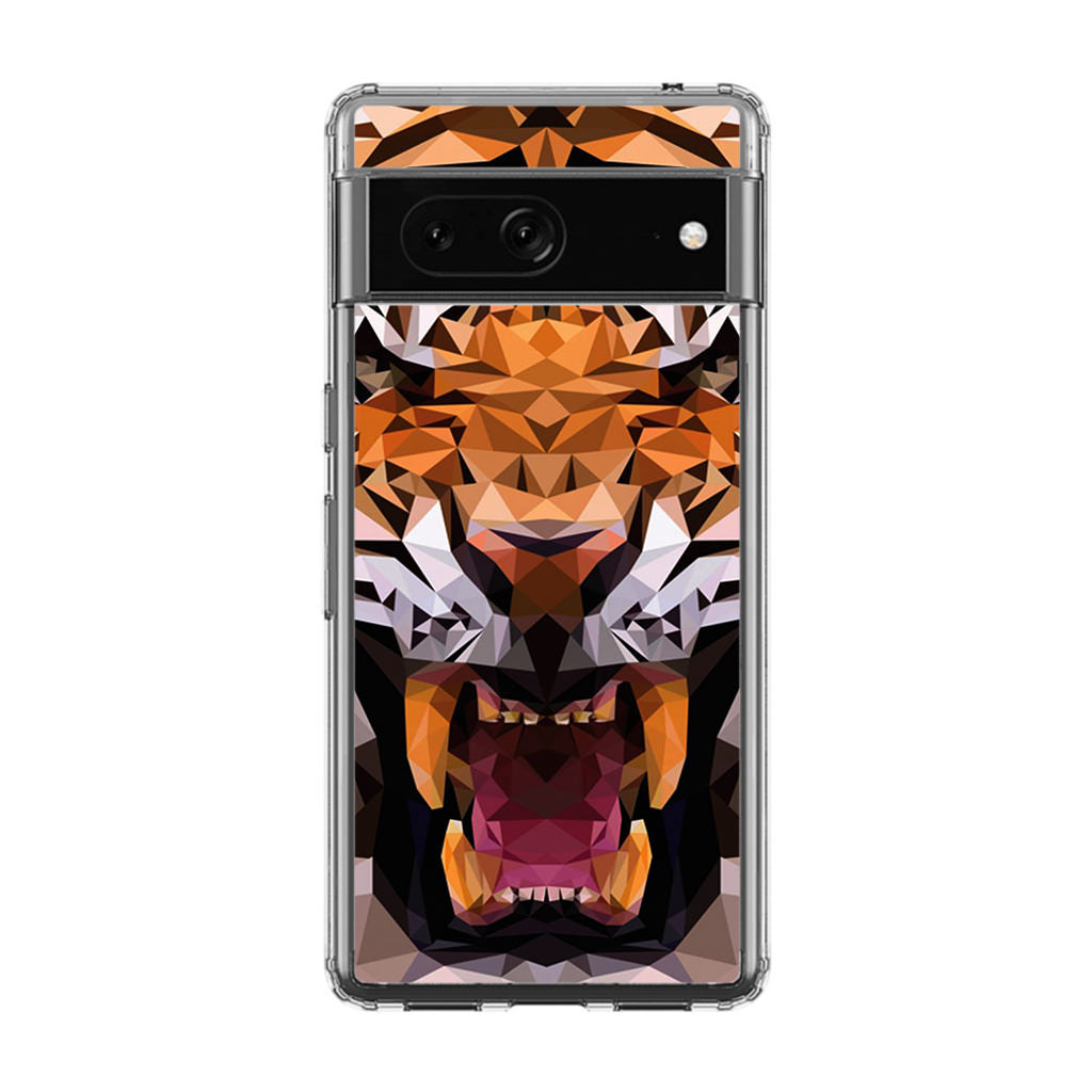 Tiger Polygon Google Pixel 7 Case