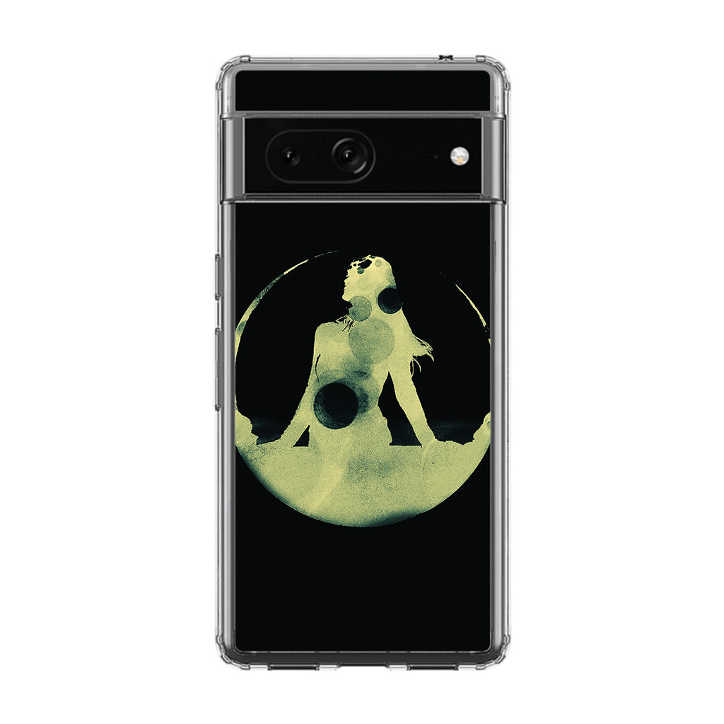 Tycho Costalbrake Dark Green Girl Google Pixel 7 Case