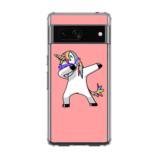 Unicorn Dabbing Pink Google Pixel 7 Case