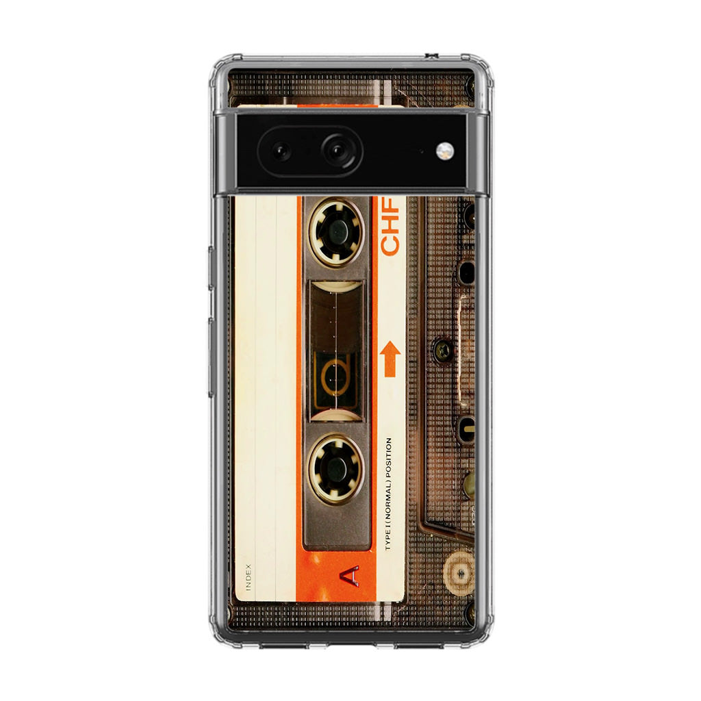 Vintage Audio Cassette Google Pixel 7 Case