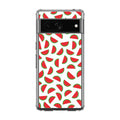 Watermelon Fruit Pattern White Google Pixel 7 Case