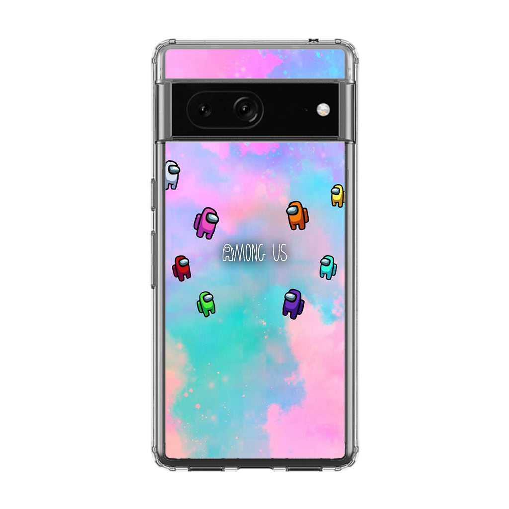 Among Us Colorful Google Pixel 7a Case