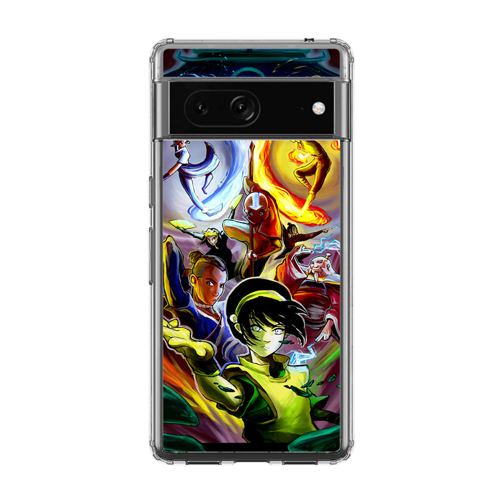 Avatar The Last Airbender Characters Google Pixel 7a Case