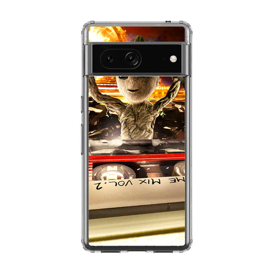 Baby Groot Mix Vol 2 Google Pixel 7 Case