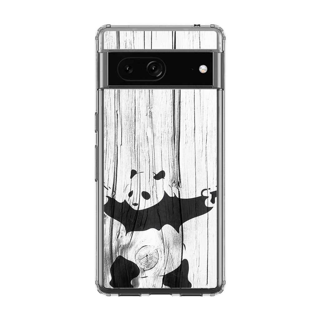 Banksy Graffiti Panda Google Pixel 7 Case