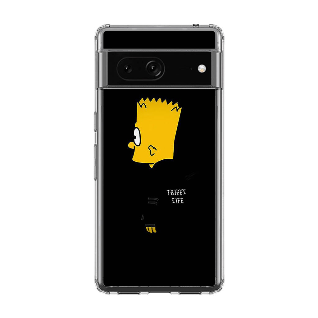 Bart Trippy Life Google Pixel 7a Case