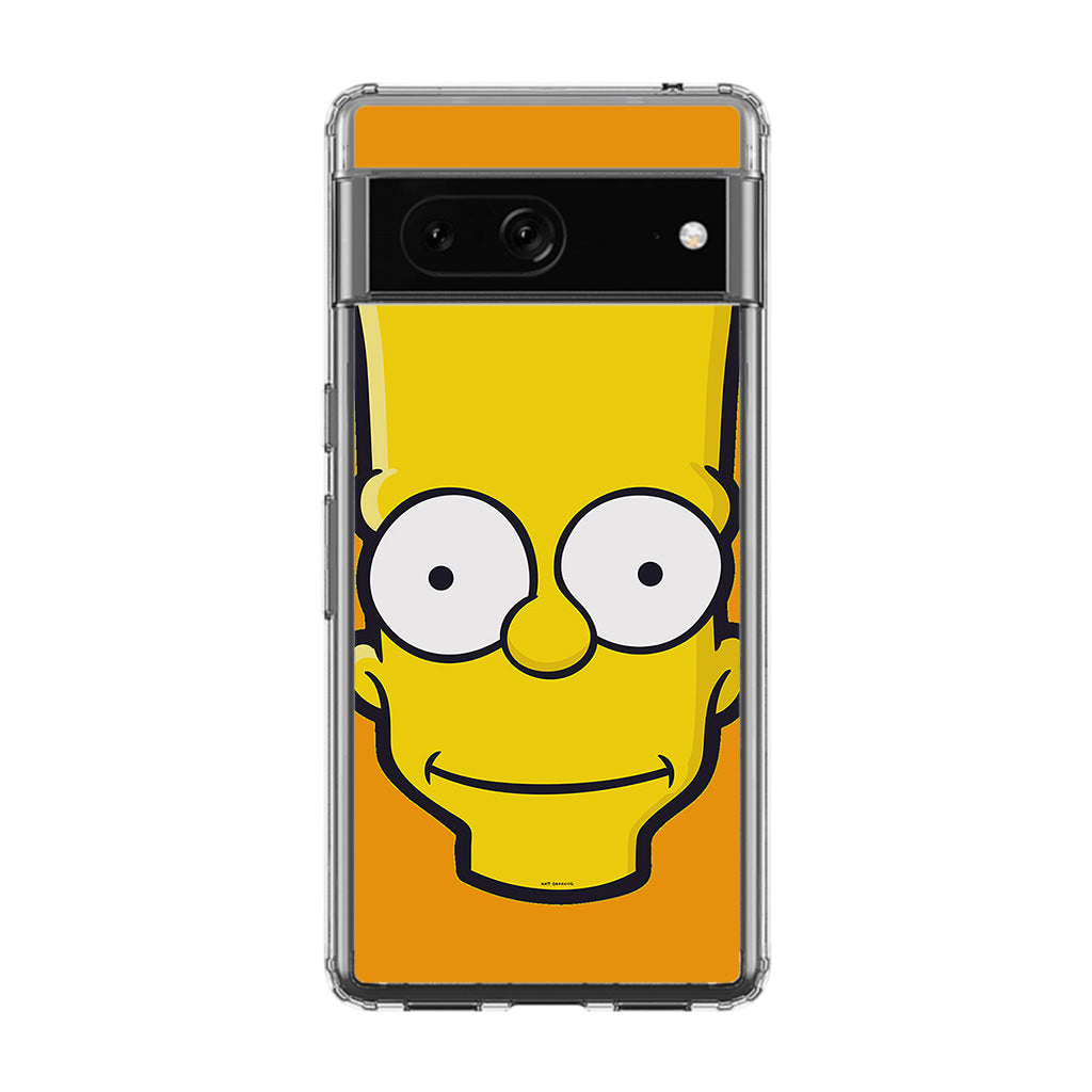 Bart Yellow Face Google Pixel 7 Case