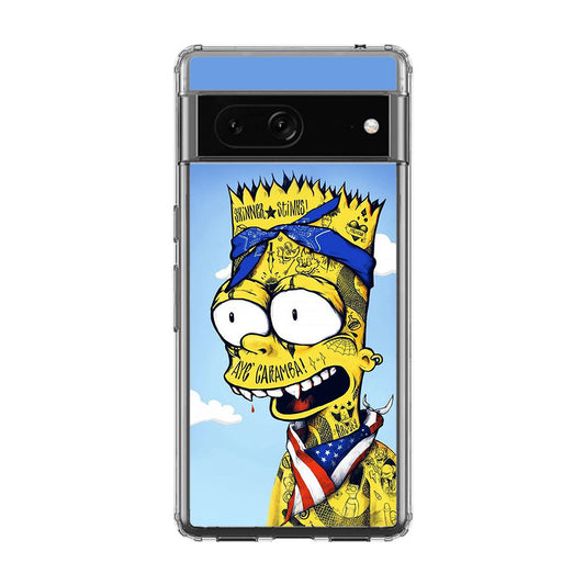 Bootleg Bart Google Pixel 7 Case