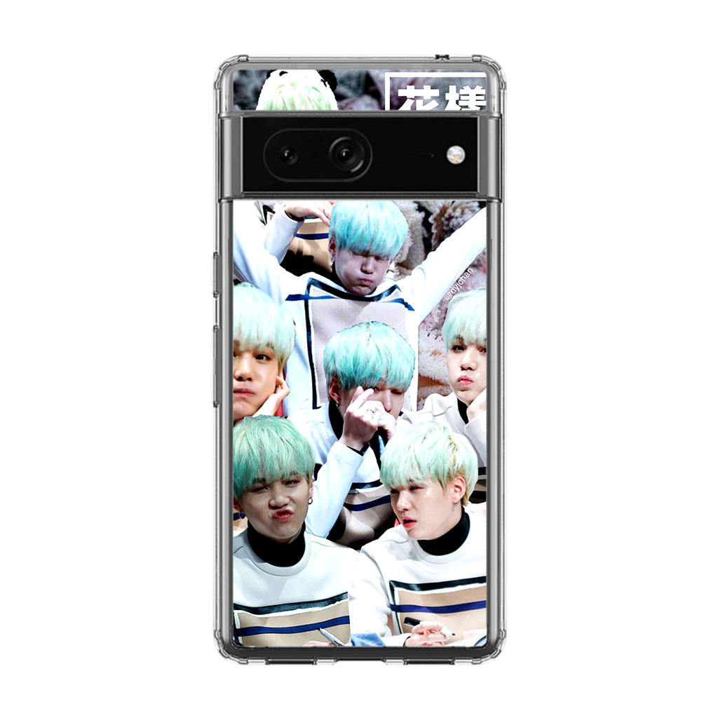 BTS Suga Collage Google Pixel 7 Case