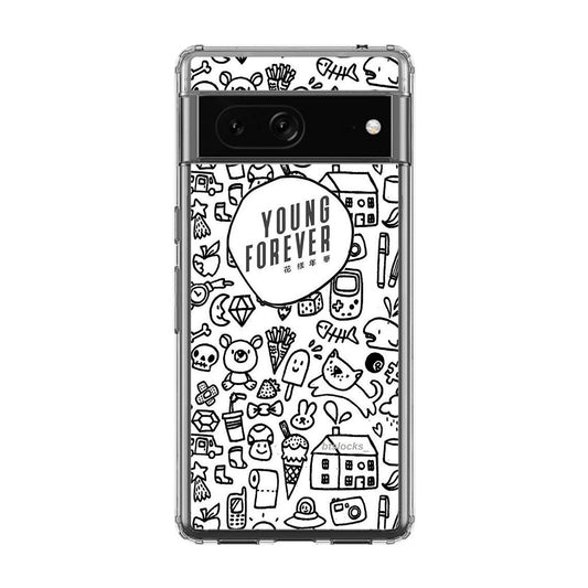 BTS Young Forever Google Pixel 7 Case