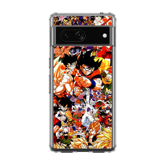 Dragon Ball All Characters Google Pixel 7 Case