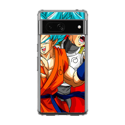 Dragon Ball Super SSGSS Goku And Vegeta Google Pixel 7 Case