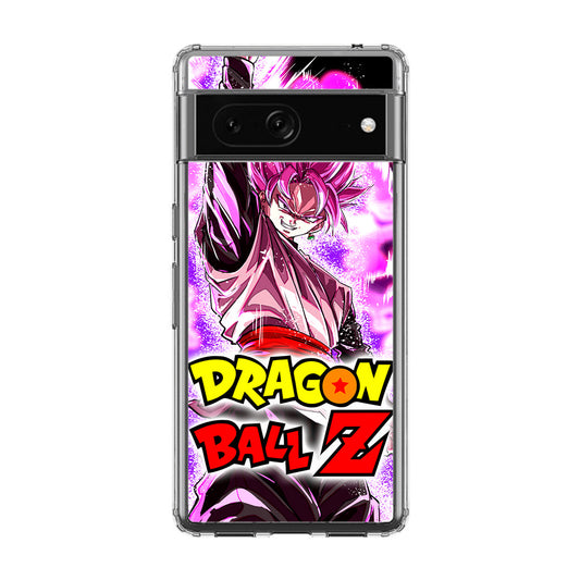 Dragon Ball Z Son Goku Black Rose Saiyan Google Pixel 7 Case