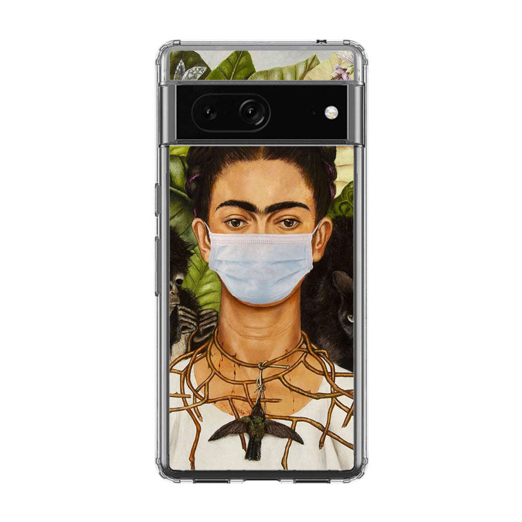 Frida Kahlo Wear Mask Google Pixel 7a Case