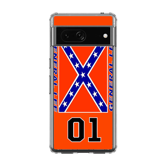 General Lee Roof 01 Google Pixel 7 Case