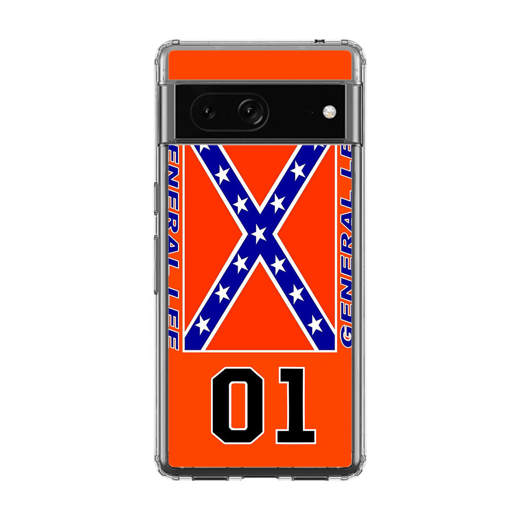 General Lee Roof 01 Google Pixel 7a Case