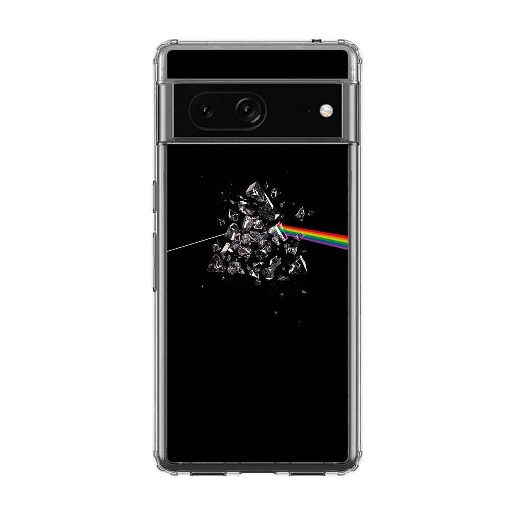 Glass Broken Light Refraction Google Pixel 7 Case