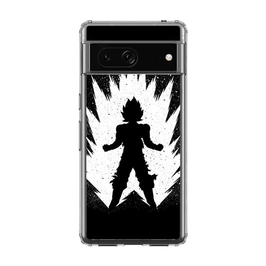 Goku Super Saiyan Black White Google Pixel 7 Case