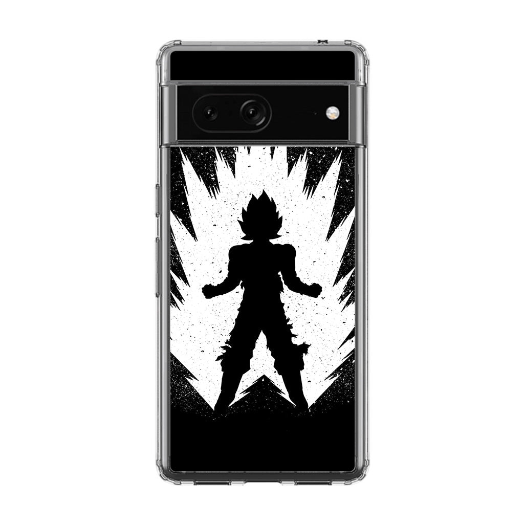 Goku Super Saiyan Black White Google Pixel 7a Case