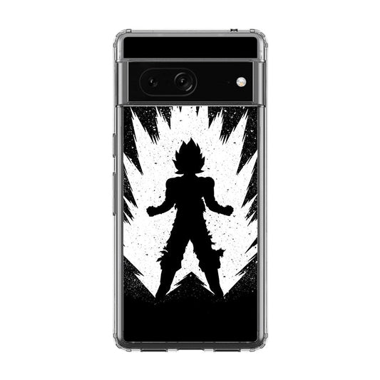 Goku Super Saiyan Black White Google Pixel 7a Case