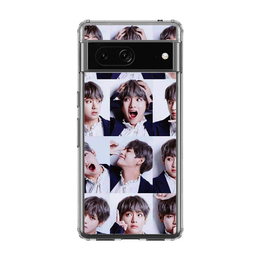 Kim Tae-hyung Collage Google Pixel 7 Case