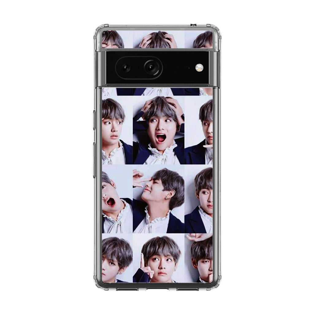 Kim Tae-hyung Collage Google Pixel 7a Case