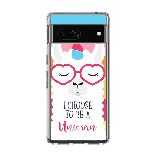 Llama Unicorn Google Pixel 7 Case