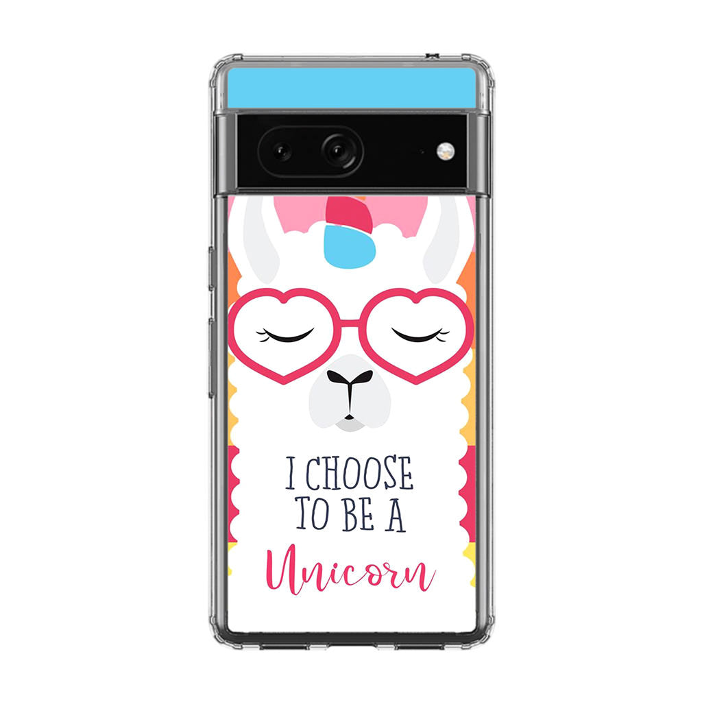 Llama Unicorn Google Pixel 7a Case