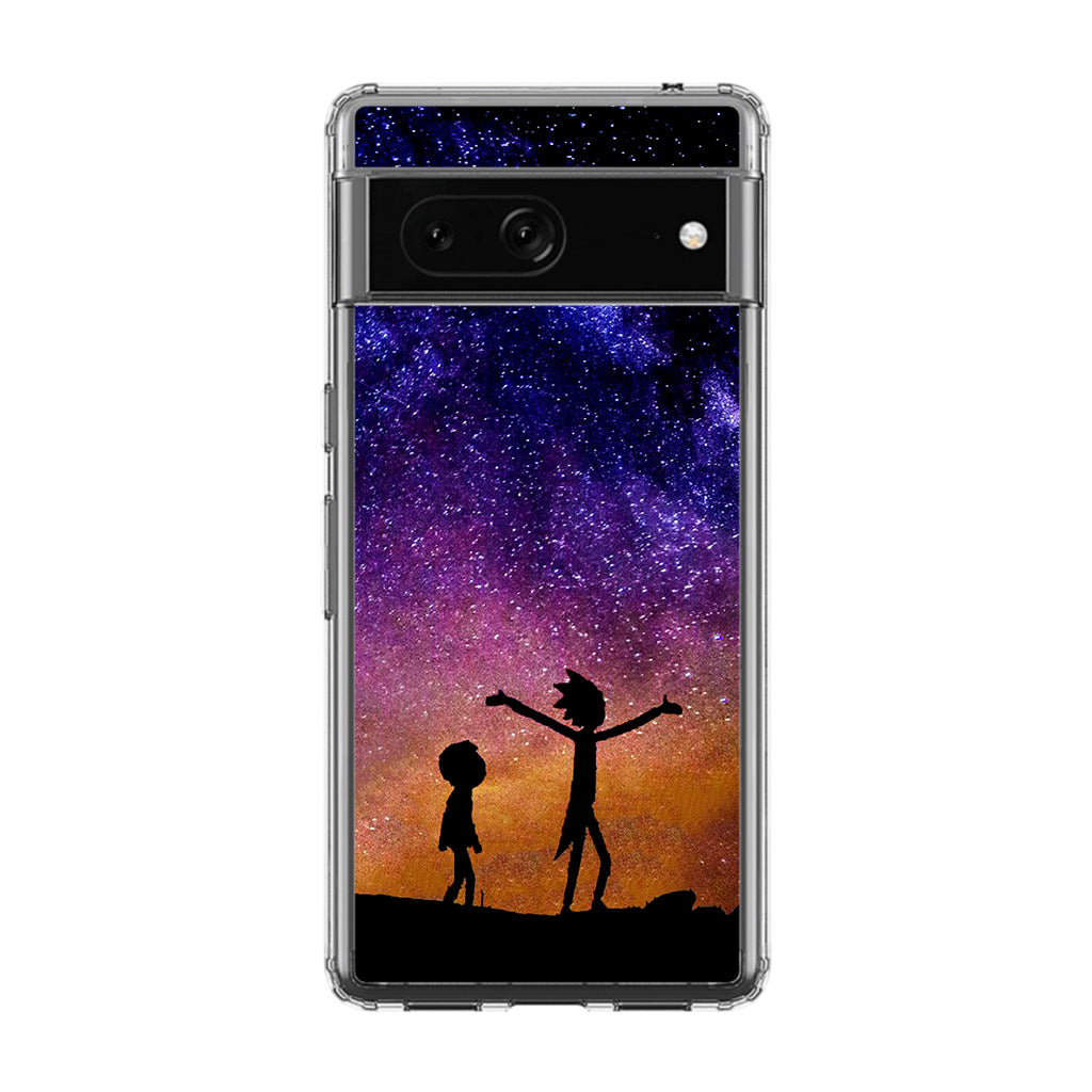 Morty Space Nebula Google Pixel 7 Case