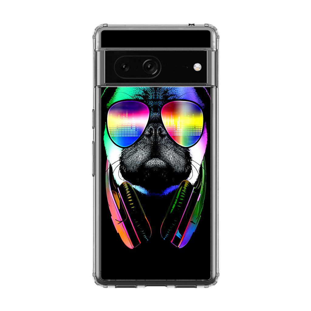 Music Lover Pug V Google Pixel 7 Case