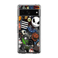 Nightmare Before Chrismast Collage Google Pixel 7 Case